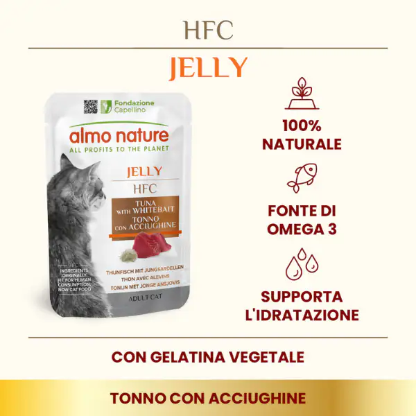 Almo Nature HFC Jelly Natural Cat 55 gr