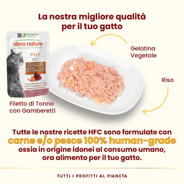 Almo Nature HFC Jelly Natural Cat 55 gr