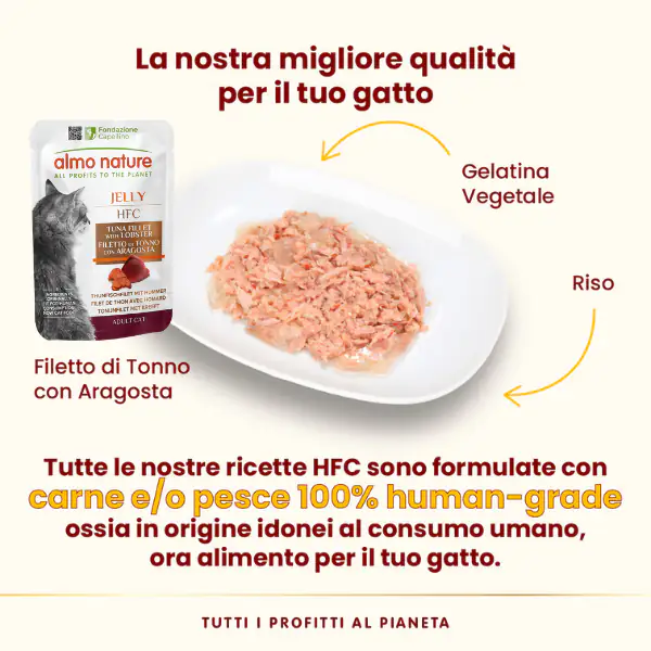 Almo Nature HFC Jelly Natural Cat 55 gr