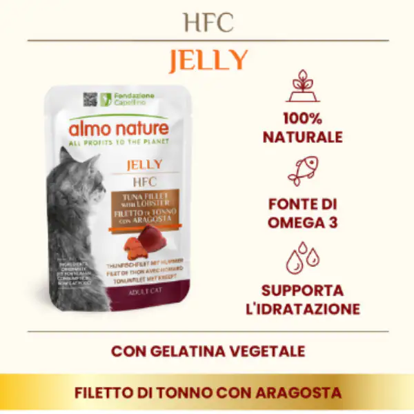 Almo Nature HFC Jelly Natural Cat 55 gr