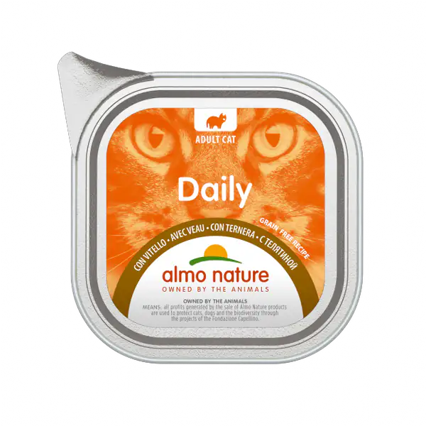Almo Nature Daily Grain Free Menù Cat 100 gr