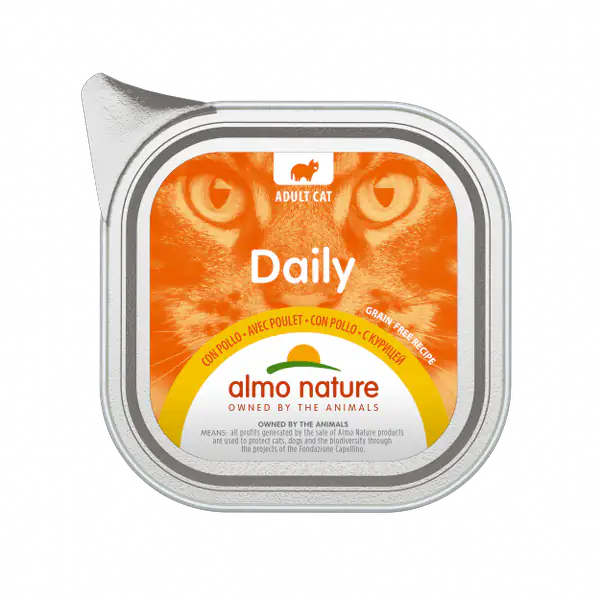 Almo Nature Daily Grain Free Menù Cat 100 gr