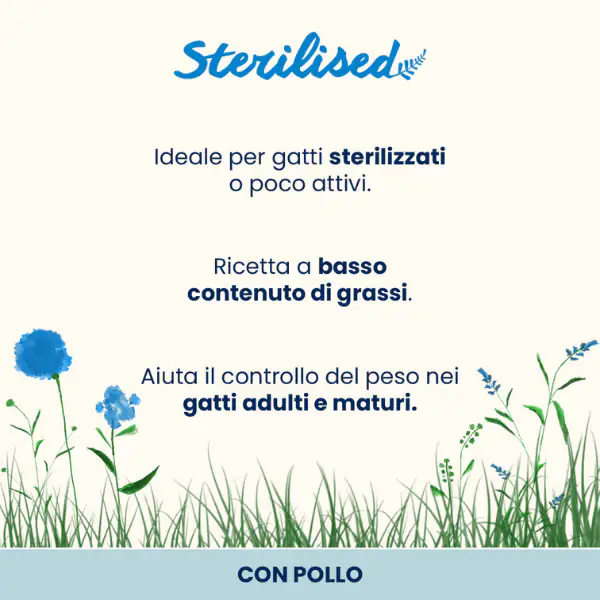Almo Nature umido funzionale Sterilised Cat 70 gr