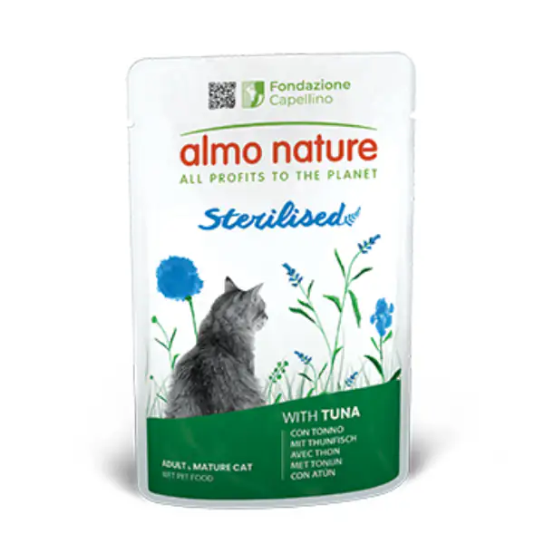 Almo Nature umido funzionale Sterilised Cat 70 gr