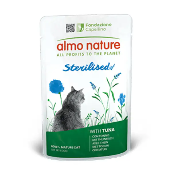 Almo Nature umido funzionale Sterilised Cat 70 gr