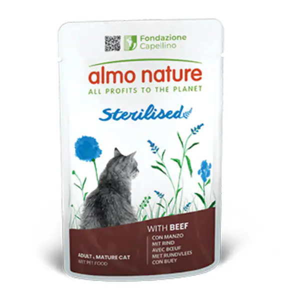 Almo Nature umido funzionale Sterilised Cat 70 gr