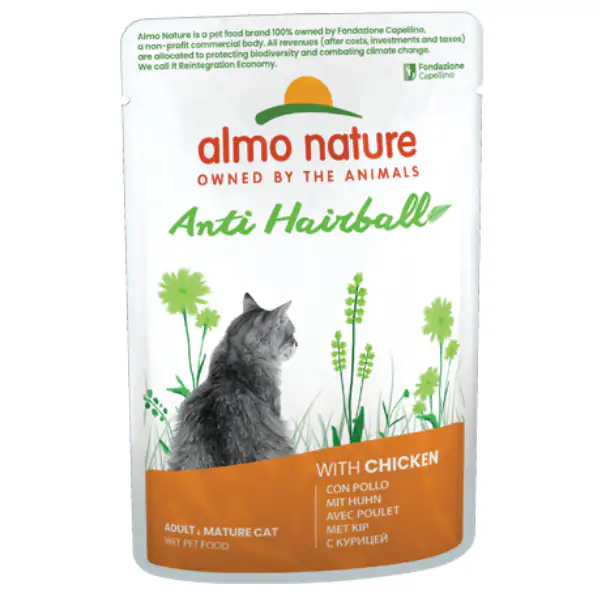 Almo Nature Anti Hairball Cat 70 gr