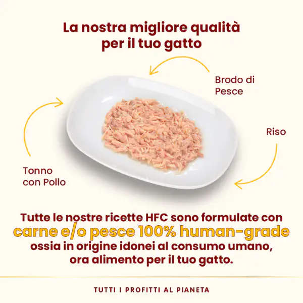 Almo Nature HFC Natural in brodo di cottura 280 gr