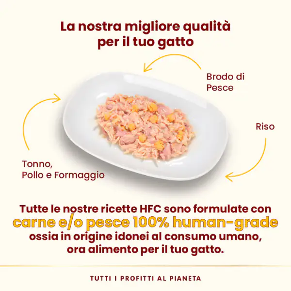 Almo Nature HFC Natural monoproteico Cat 70 gr