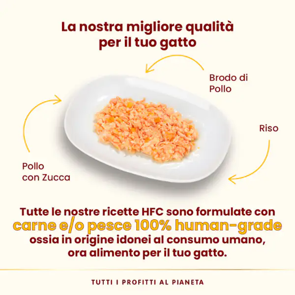 Almo Nature HFC Natural monoproteico Cat 70 gr