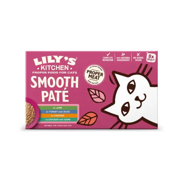Lily's Kitchen Cat Smooth Patè Multipack 8x85 gr
