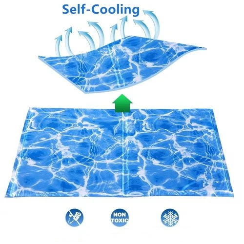 Tappetino Rinfrescante per Cani Colore Blu Marino