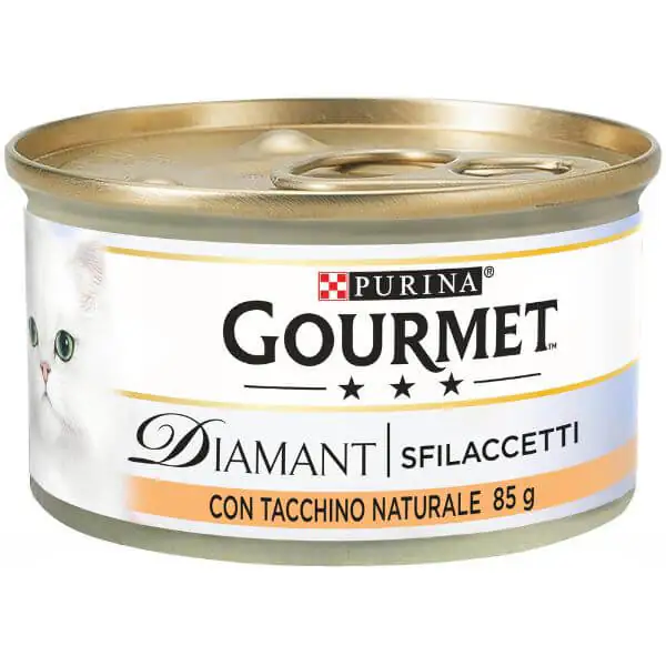 Purina Gourmet Diamant Sfilaccetti Umido Gatto 85 gr