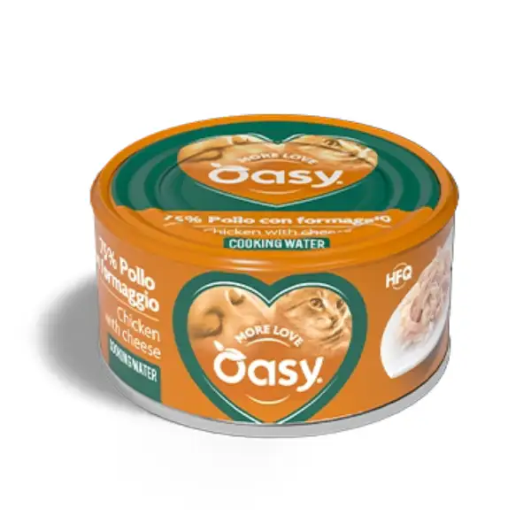 Oasy More Love Cat Adult Lattine in acqua di cottura 70 gr