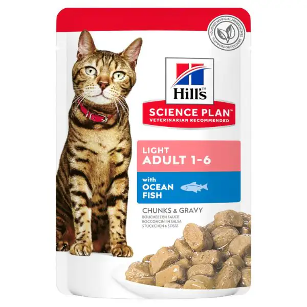 Hill's Science Plan Feline Light Adult 85 gr