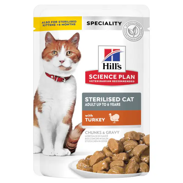 Hill's Science Plan Adult up to 6 years Sterilised Cat 85 gr