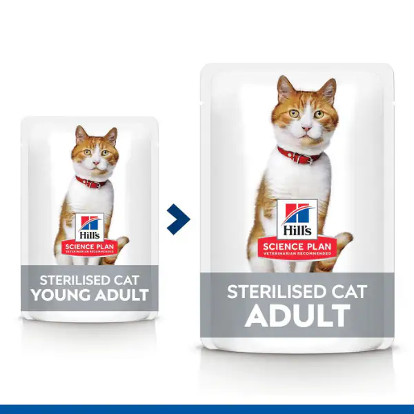 Hill's Science Plan Adult up to 6 years Sterilised Cat 85 gr