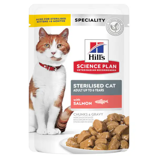 Hill's Science Plan Adult up to 6 years Sterilised Cat 85 gr