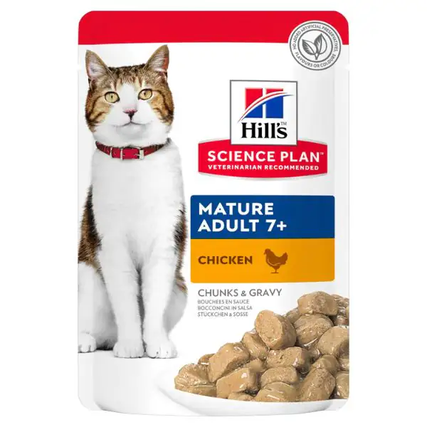 Hill's Science Plan Mature Adult 7+ Alimento per Gatti 85 gr