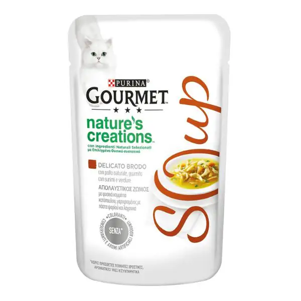 Purina Gourmet Nature's Creations Soup Umido gatto 40 gr