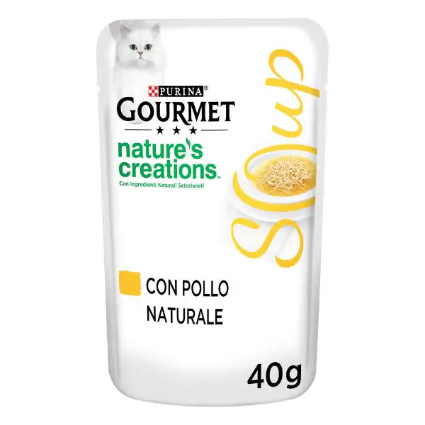 Purina Gourmet Nature's Creations Soup Umido gatto 40 gr