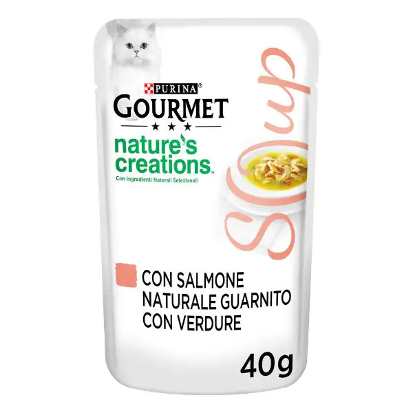 Purina Gourmet Nature's Creations Soup Umido gatto 40 gr