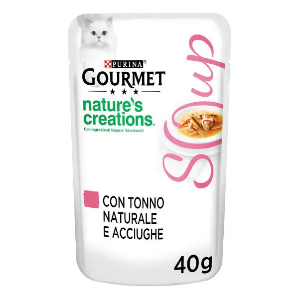 Purina Gourmet Nature's Creations Soup Umido gatto 40 gr