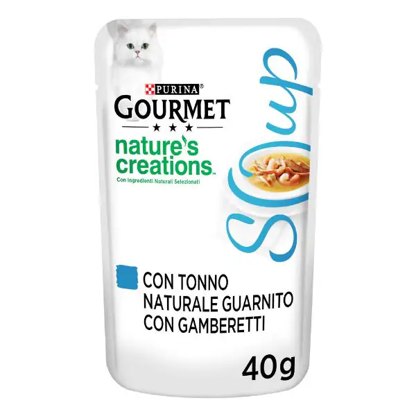 Purina Gourmet Nature's Creations Soup Umido gatto 40 gr