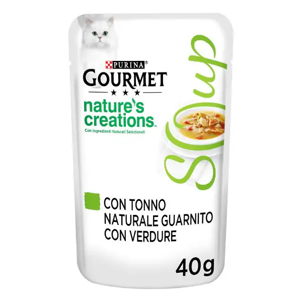 Purina Gourmet Nature's Creations Soup Umido gatto 40 gr
