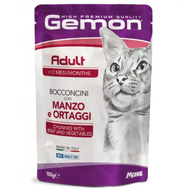 Monge Gemon Cat Adult Bocconcini 100 gr