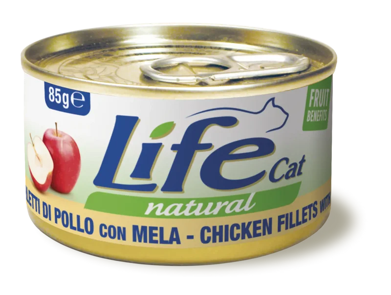 Life Cat Natural con Frutta 85 gr