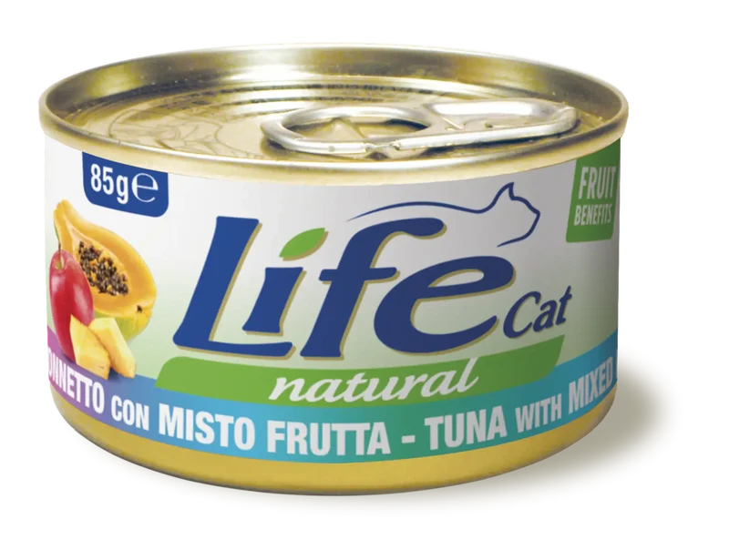 Life Cat Natural con Frutta 85 gr