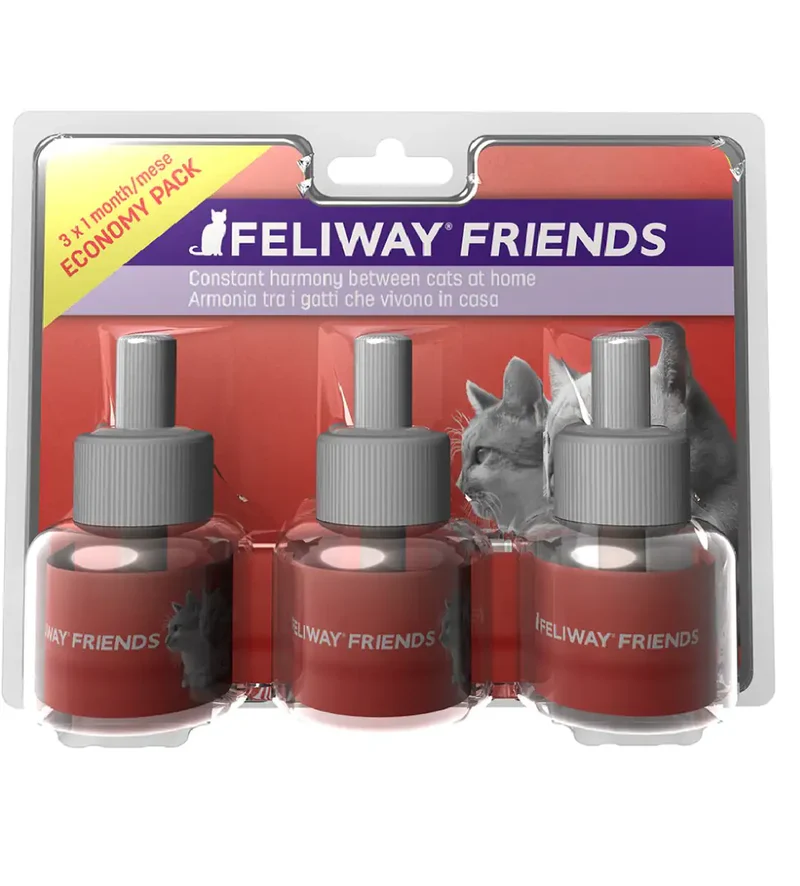 Feliway Friends Ricarica per dispositivo ambiente domestico per gatti