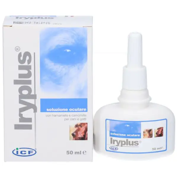 ICF Iryplus detergente Oculare Liquido per cani e gatti