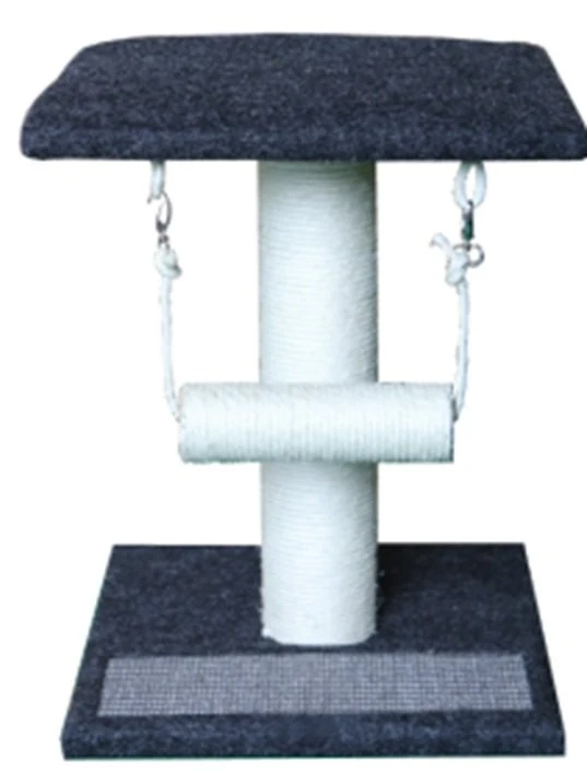TIRAGRAFFI A TORRE PER GATTI 2 PIANI SWING 35X35X42