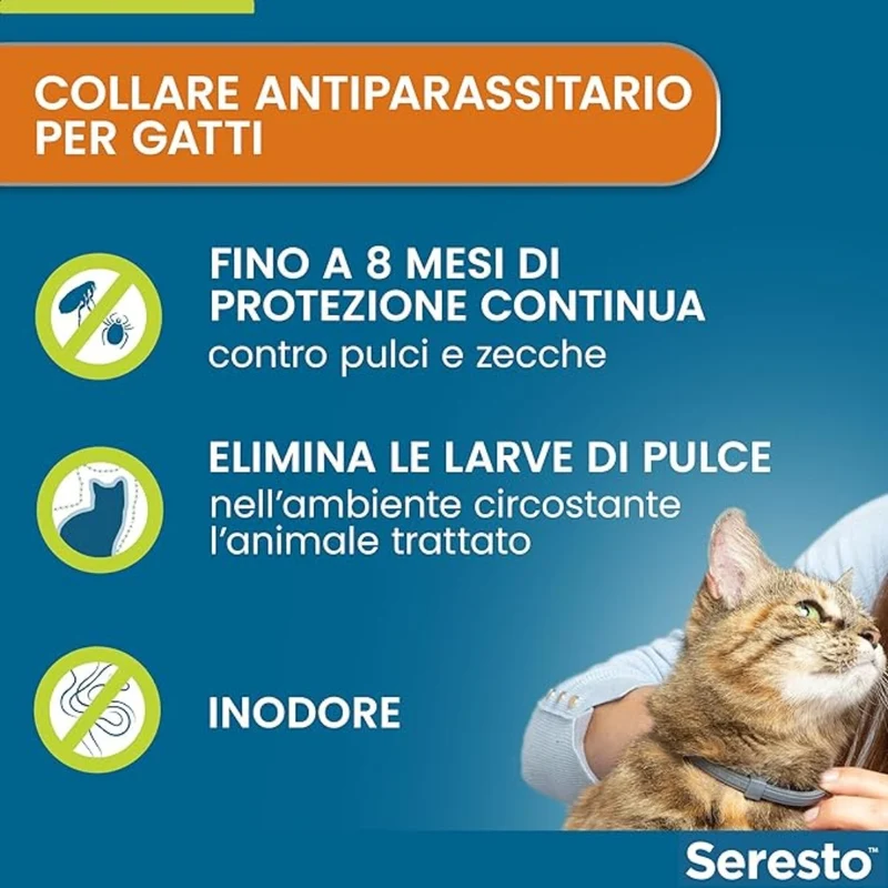 Seresto - Collare antiparassitario per gatti