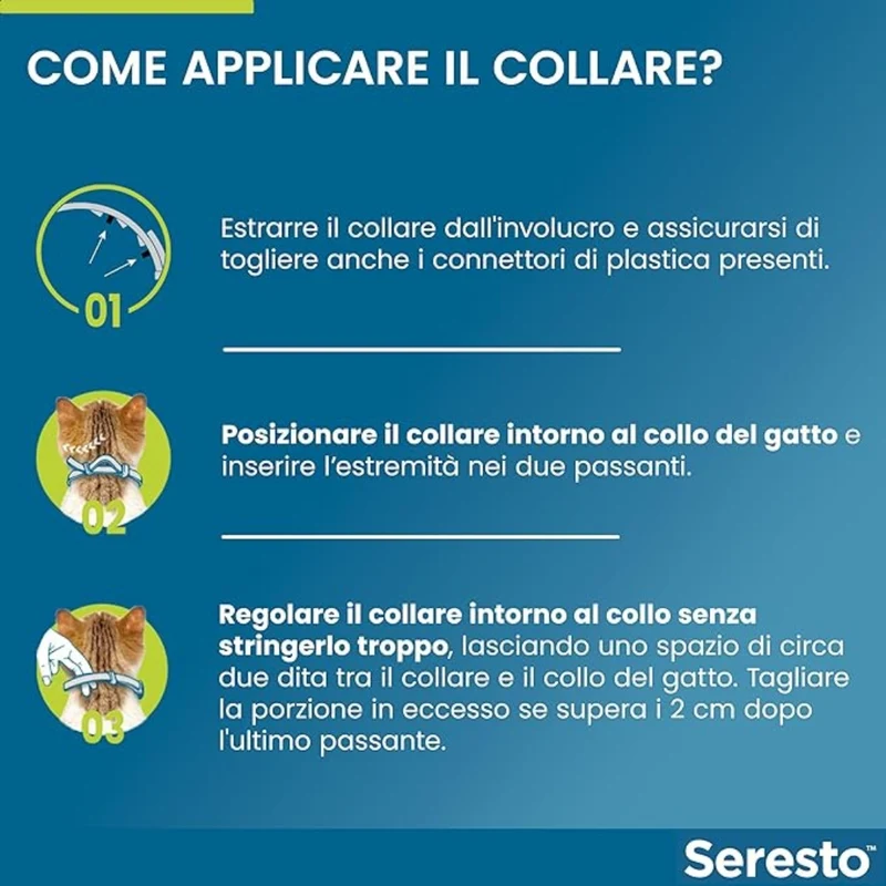 Seresto - Collare antiparassitario per gatti