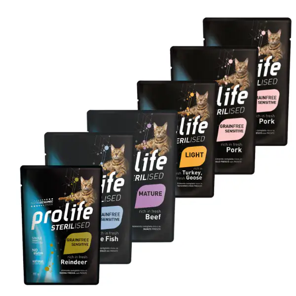 Prolife Cat Sterilised Bustine 85 gr