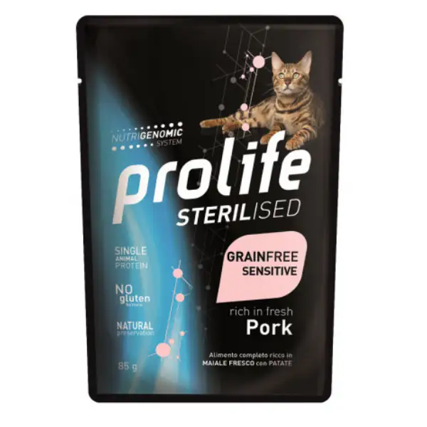 Prolife Cat Sterilised Bustine 85 gr