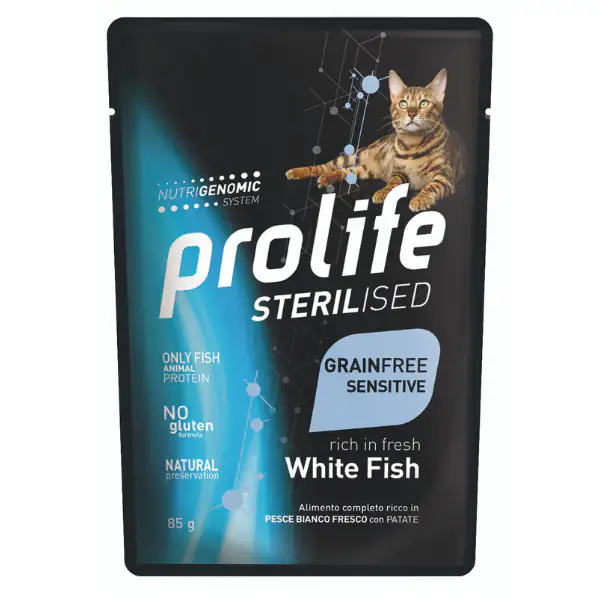 Prolife Cat Sterilised Bustine 85 gr