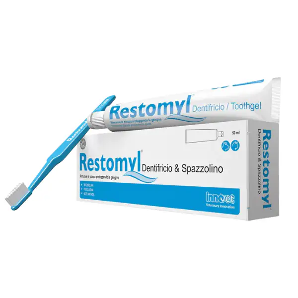 Restomyl dentifricio e spazzolino Extra Soft Innovet