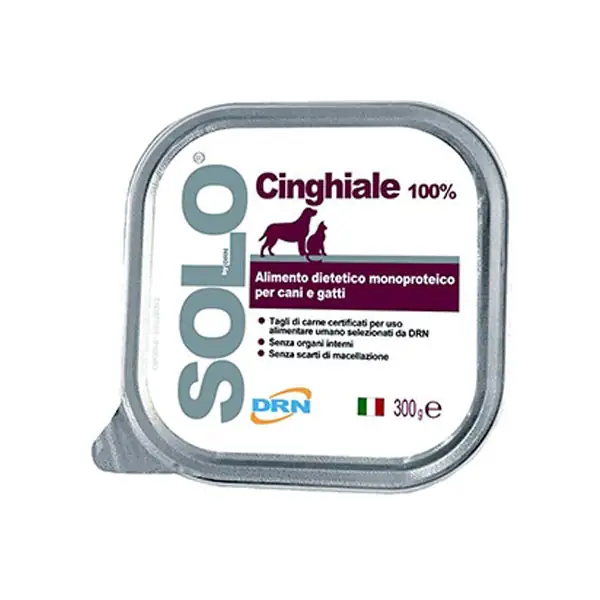 DRN Solo alimento monoproteico cane e gatto 300 gr