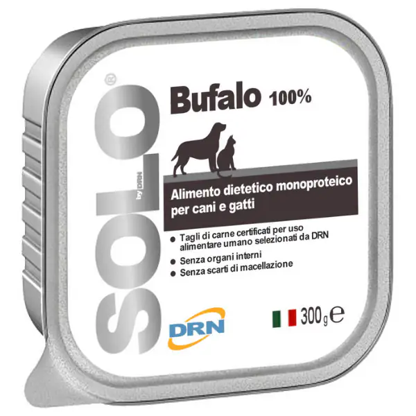 DRN Solo alimento monoproteico cane e gatto 300 gr