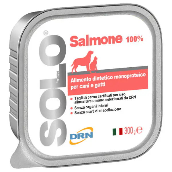 DRN Solo alimento monoproteico cane e gatto 300 gr