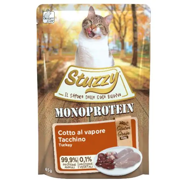 Stuzzy Cat Monoproteico Grain&Gluten Free 85 gr