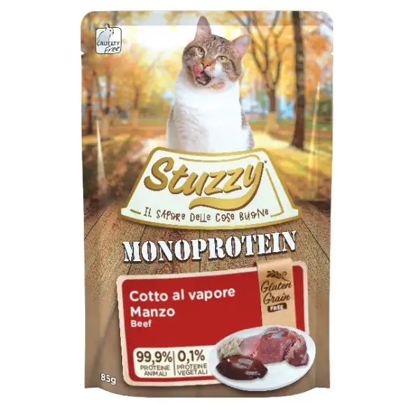 Stuzzy Cat Monoproteico Grain&Gluten Free 85 gr
