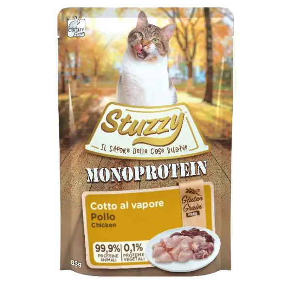 Stuzzy Cat Monoproteico Grain&Gluten Free 85 gr