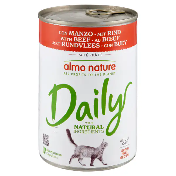 Almo Nature Daily Ingredienti naturali Cat 400 gr