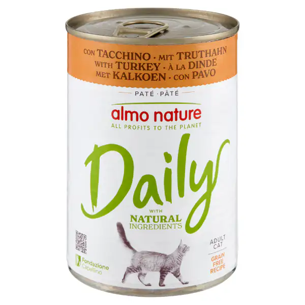Almo Nature Daily Ingredienti naturali Cat 400 gr