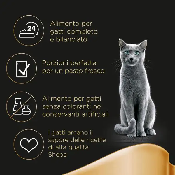 Sheba Delicatezze in salsa Mega Pack 40x85 gr